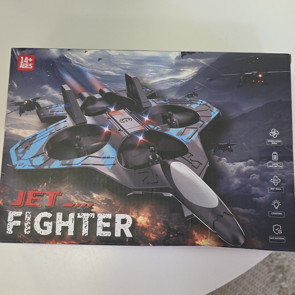 Jet fighter drone